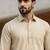 Beige premium cotton pathani kurta salwar set for men