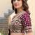 Wine Thread & Sequins Emroidery  Silk blend Lehenga Choli With Dupatta