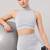 Anushil women solid high neck sleeveless crop top with high-rise tights co-ord activewear set