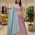 lavender silk blend embroidered wedding lehenga choli with free size upto 44