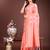 Gajri cotton silk blend woven saree with zari work