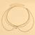 Beads layer gold plated body chain belly chain kamar bandh waist chain belt dress