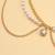 Beads layer gold plated body chain belly chain kamar bandh waist chain belt dress
