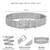 Silver tone dress waist belt kamar bandh belly belt western & stylish wear for women girl