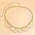 Gold plated layered chain waist belt kamar bandh belly chain fancy jewelllery gift for women