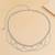Silver plated layered chain waist belt kamar bandh belly chain jewelllery gift for women