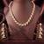 Fancy white necklace earrings set for women & girls | gold plated | crystals & pearl studded