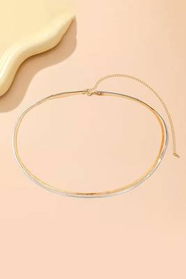 Double layer silver gold plated waist belly chain plain kamar bandh jewellery gift for women 1