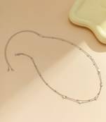 Star style silver plated waist chain kamar bandh adjustable belly chain jewellery gift