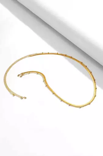 Gold plated body chain adjustable dress belly chain kamarbandh waist chain belt jewellery gift