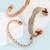 Copper cuff bracelets tibetan style hand forged with solid and high gauge kada set of 3