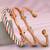 Copper cuff bracelets tibetan style hand forged with solid and high gauge kada set of 3