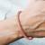 Rose gold plated contemporary kada bracelet fancy jewellery for men & boys