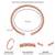 Rose gold plated contemporary kada bracelet fancy jewellery for men & boys