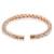 Rose gold plated contemporary kada bracelet fancy jewellery for men & boys