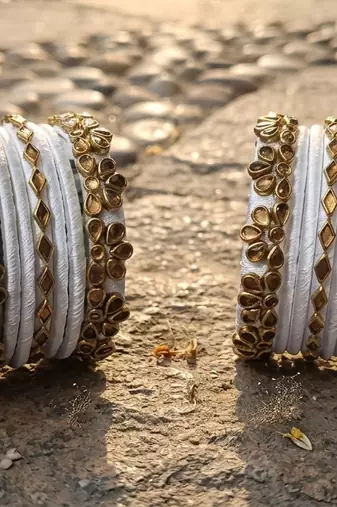  Bangle Set For Girls And Women Handicraft item  Chuda Set (pack of 24 )