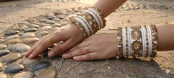 Bangle Set For Girls And Women Handicraft item  Chuda Set (pack of 24 ) 3