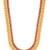 Gold plated faux ruby faux emerald studded long necklace earrings set jewellery for women