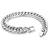 Silver plated stainless steel openable stylish link chain bracelet jewellery for men & boys