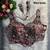 Maroon partywear antique cording work corset style blouse for women