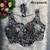 Teal partywear antique cording work corset style blouse for women