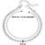 Silver plated cubic zirconia studded anklet stylish fancy payal gift for girls & women