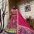 Rani Pink Designer Muslin Cotton Printed Navratri Lehenga Choli Set