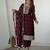 Women's Gorgeous Embroidery Rangoli Silk Fabric Straight Kurta Pant and Dupatta Set