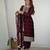 Women's Gorgeous Embroidery Rangoli Silk Fabric Straight Kurta Pant and Dupatta Set