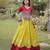 Maroon and Parrot Roman Kutchi Gamthi Work Blouse With Gota & Mirror Work Flared Lehenga