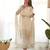 Women's Gorgeous Embroidery Work Chinon Silk Fabric Straight Kurta Pant and Dupatta Set