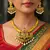 Antique Gold Peacock Necklace Set with Emerald Ruby Pearls – Traditional Indian Bridal Choker