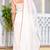 Off white cotton spaghetti strap suit set 
