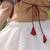 Maroon Roman Navratri Lehenga Choli with Kutchi Gamthi Embroidery