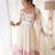 Women's Gorgeous Floral Printed Organza Silk Fabric Flared Anarkali Pant and Dupatta Set