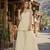 Off white georgette free size stitched suit with chikankari embroidery work