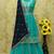 Green Georgette Semi Stitched Suit with Embroidery & sequin Work