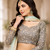 Women's Sky Blue Net Sequins Embroidered Lehenga Choli with Designer Dupatta