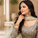 Women's Sky Blue Net Sequins Embroidered Lehenga Choli with Designer Dupatta