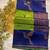 New Designer Banarasi Soft Silk blend Woven Green Color Saree With Blouse Set For Women's