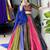 multi kali jacquard silk weaving lehenga chloi with dupatta - full stitched free size