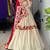 vanilla chaniya choli with traditional gamthi work - full stitched free size