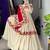 vanilla chaniya choli with traditional gamthi work - full stitched free size