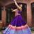 purple free size kutch work navratri designer lehenga choli - full stitched free size