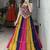 navratri special free size multi lehenga & fancy kucth work blouse - full stitched free size