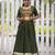 mehendi rayon cotton chaniya choli & jacket - full stitched free size