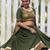 mehendi rayon cotton chaniya choli & jacket - full stitched free size
