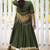 mehendi rayon cotton chaniya choli & jacket - full stitched free size