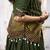 mehendi rayon cotton chaniya choli & jacket - full stitched free size