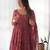 Women's Beautiful Printed Fox Georgette Fabric Flared Anarkali Pant and Dupatta Set